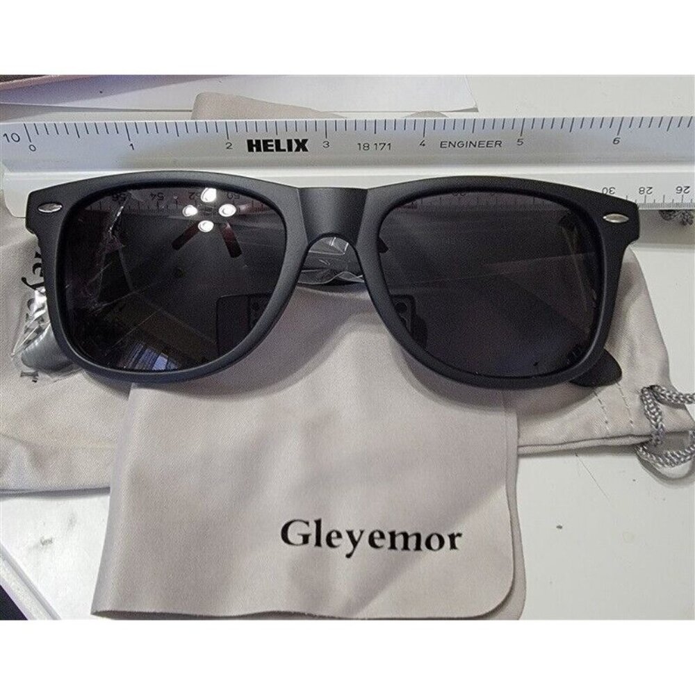 NWT Gleyemor Matte Black Driving Sunglasses 115227